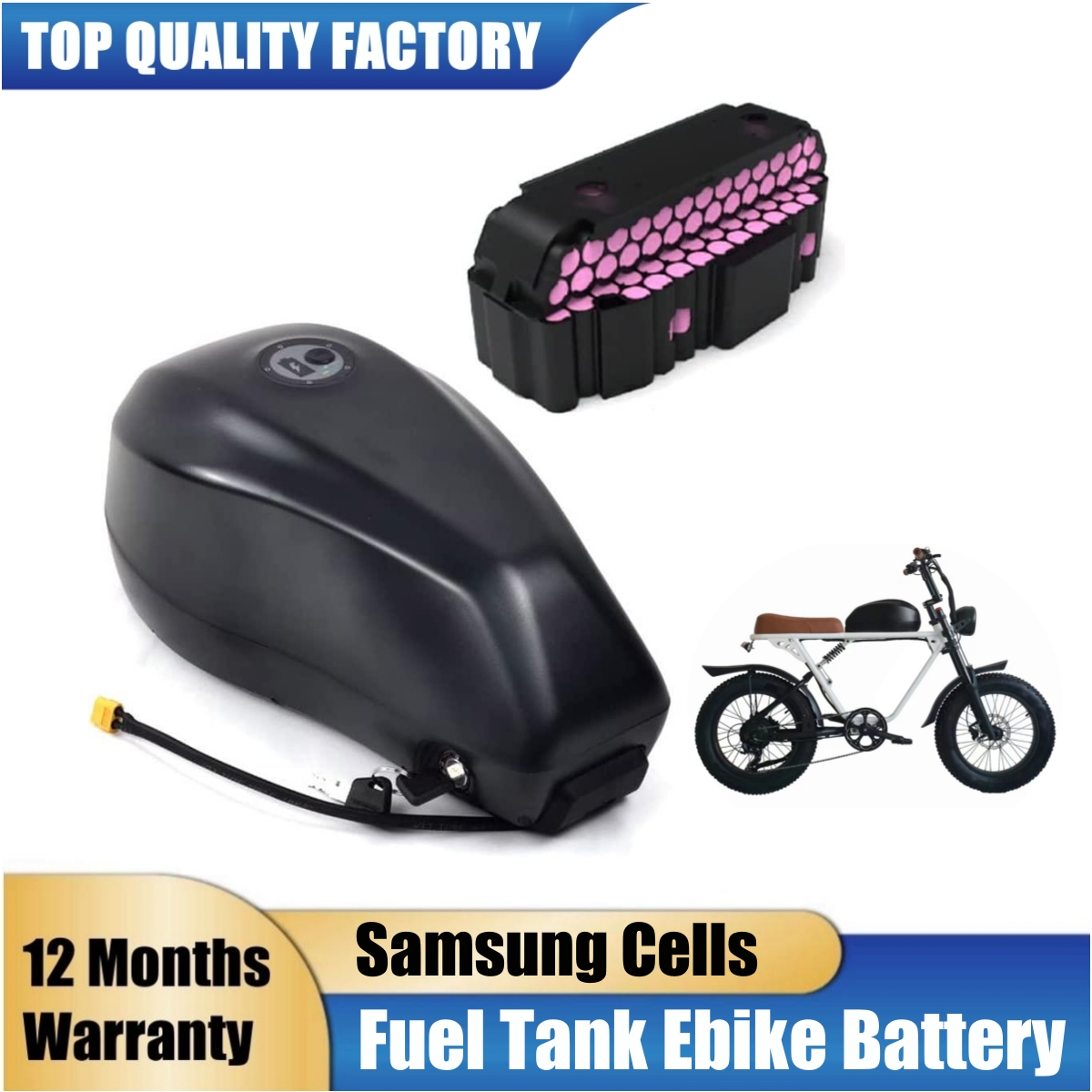 연료 탱크 전기 자전거 배터리 48V 52V 60V 7 - Electric Bicycle Battery 72V 30Ah 리뷰 및 가격