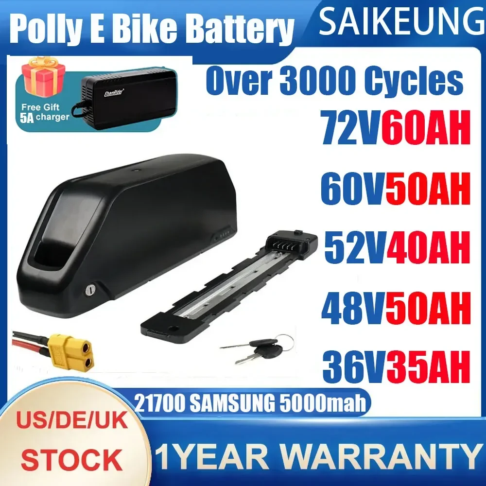전기 자전거 배터리 다운튜브 하일롱 폴리 DP7 48V - Electric Bicycle Battery 72V 30Ah 리뷰 및 가격