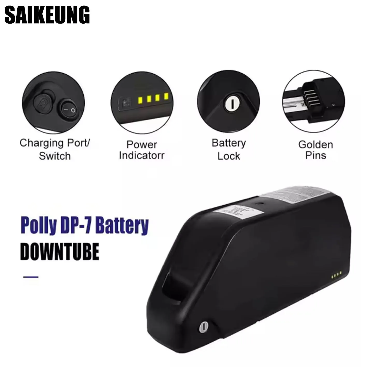 전기 자전거 배터리 다운튜브 하일롱 폴리 DP7 48V - Electric Bicycle Battery 72V 30Ah 리뷰 및 가격